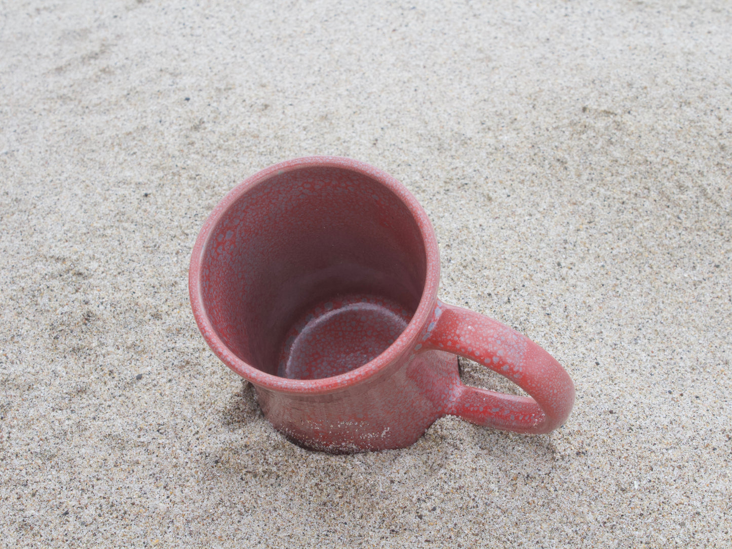 Red Tide Glaze Tall Mug