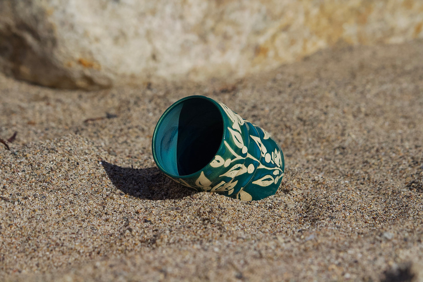 Teal Fish Wax Relief