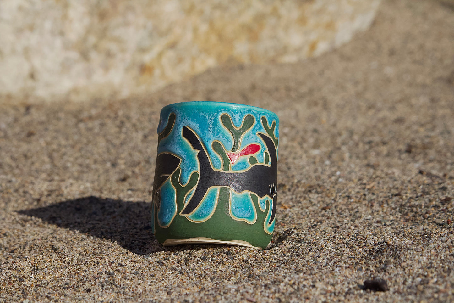 Blue Shark Mug