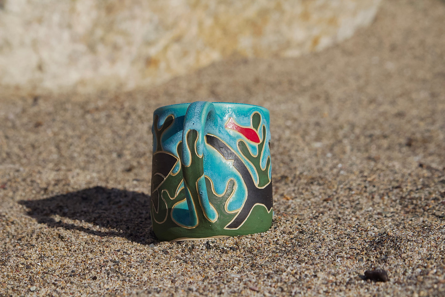 Blue Shark Mug