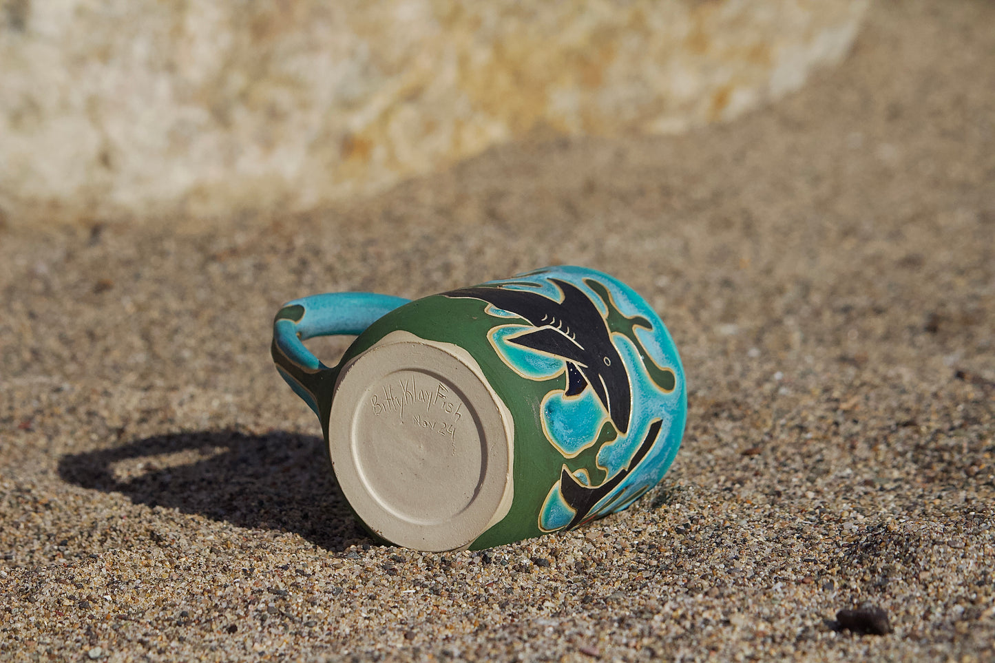 Blue Shark Mug