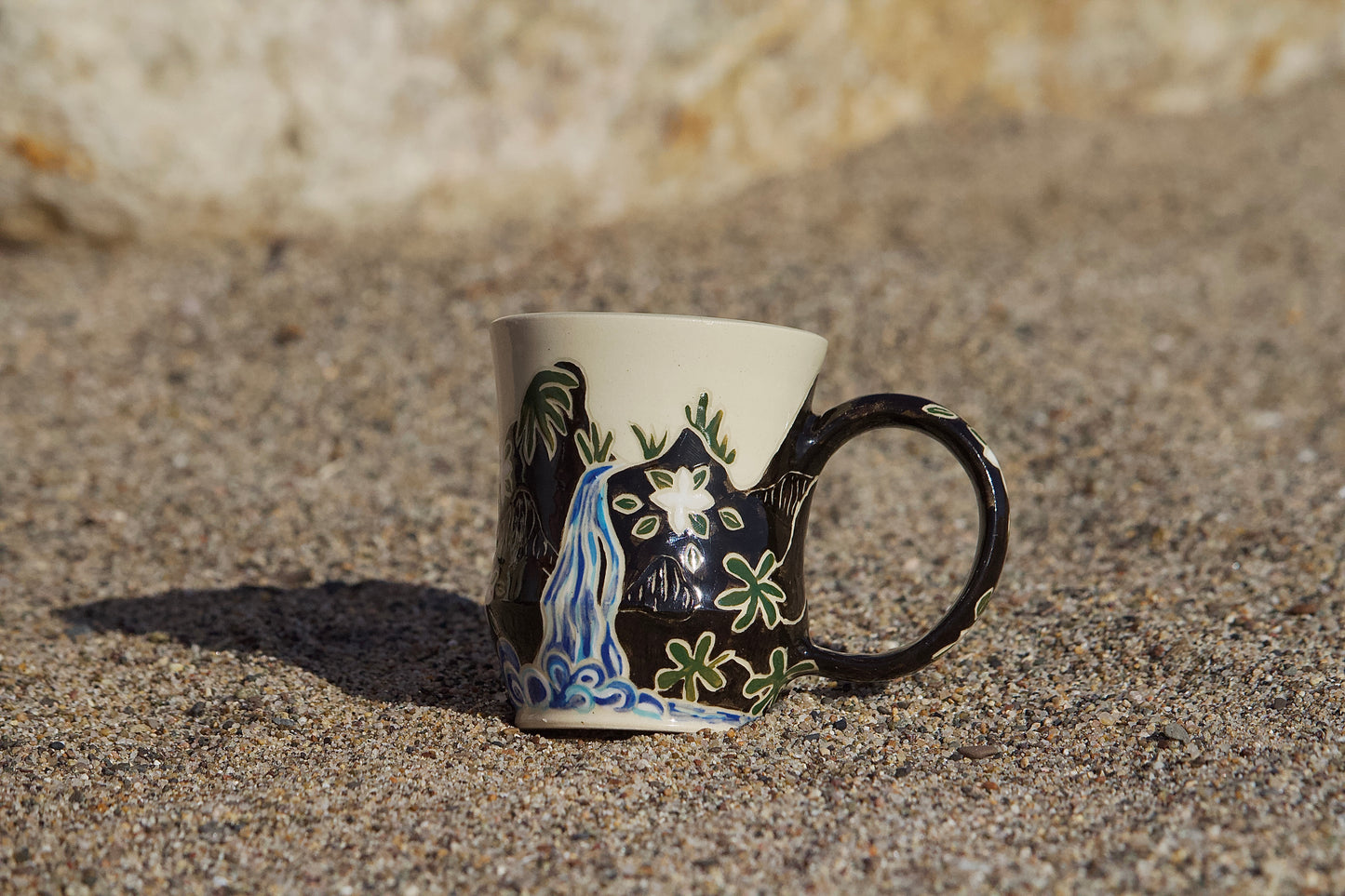 Rock Island Cliffs Rur Mini Mug