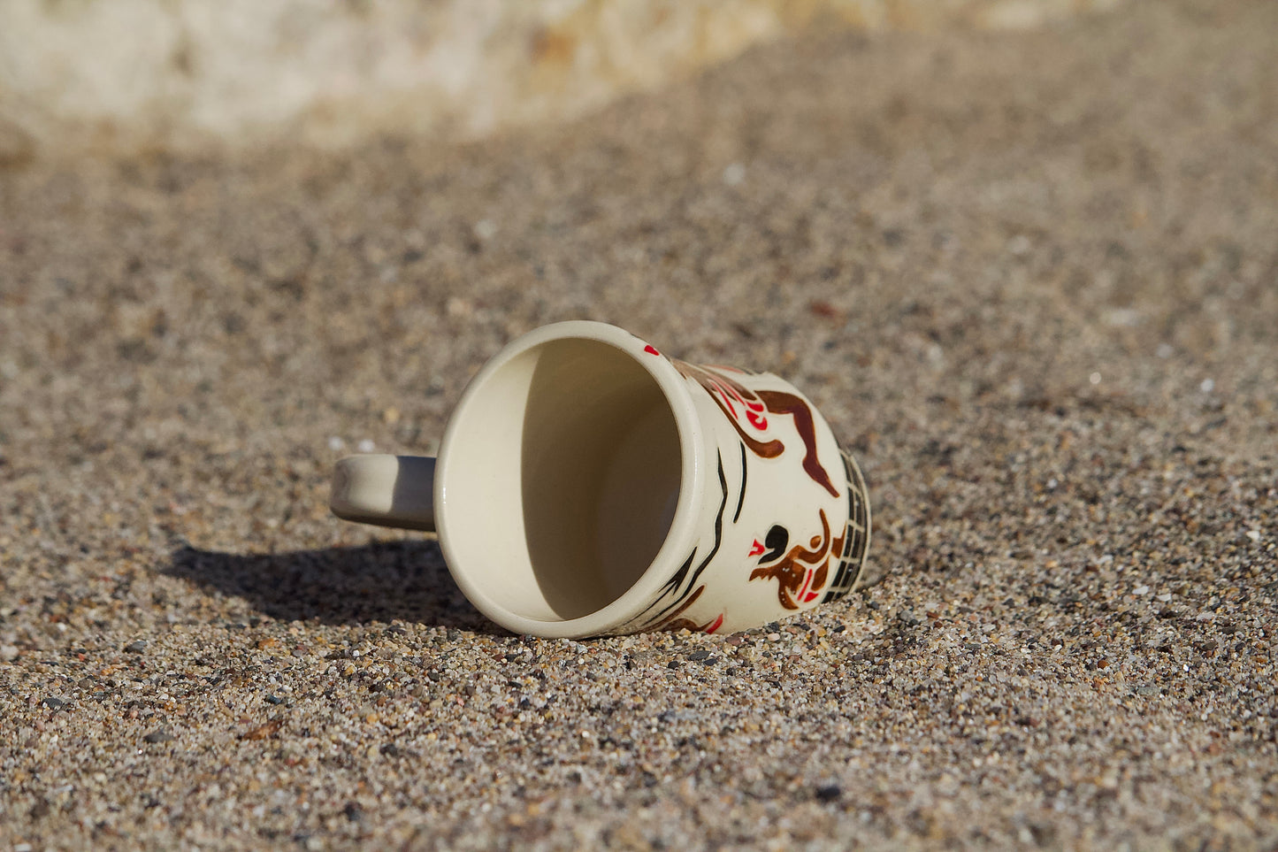 Upside-Down Shark Mini Mug