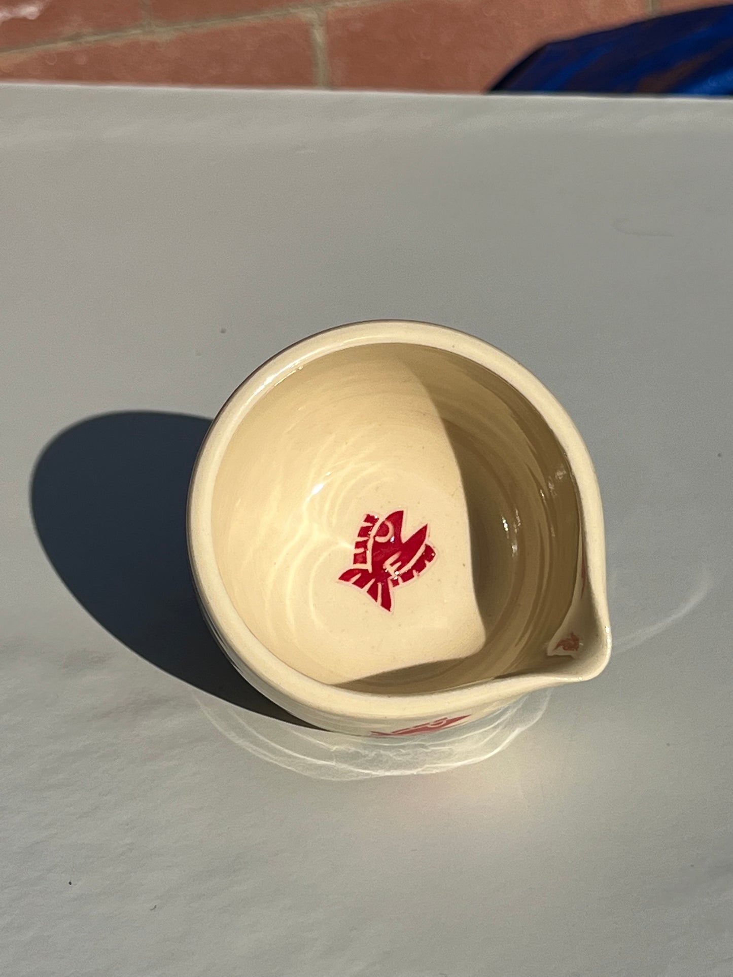 Reef fish Spouted Bowl